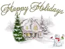 HH Xmas House Scene
