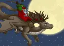 santa on dragon