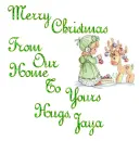 Merry Christmas From Our Home To Yours Hugs, Jaya
