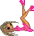 pink high stepper dollz