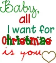 all i want for christmas...