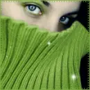 girl in green