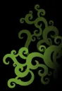 green swirls