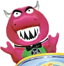 evil barney
