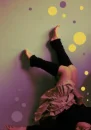 girl wearing legwarmers