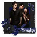 New Moon Blue & Black - Genalyn