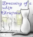 Cat Dreaming Of a White Christmas