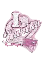 pink new england patriots heart charm kanika