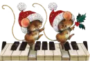 mice piano keys