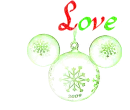 Mickey Ornament, Love it