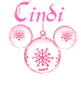 Mickey Ornament, Cindi