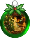 decorating tree bauble