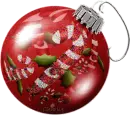 candy cane bauble