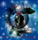seasons greetings bauble and bell