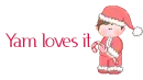 Yam loves it