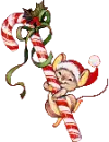 mouse & candycane