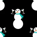 Holiday Cheer Seamless Tile