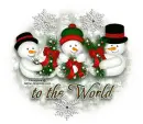 Joy to the World-snowmen