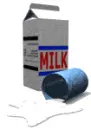 spilled milk