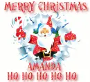 Merry Christmas Amanda