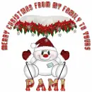 Merry Christma frm My family to yours..Pami