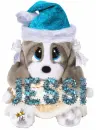 cute christmas dog Jessi