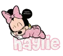 Sleeping Baby Minnie Mouse -Haylie-