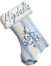 blue tree stocking migdalia