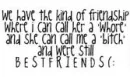 Best friends