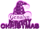 Purple Santa Hat - Genalyn