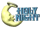 holy night moon with halo