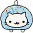 Kitty in Cake