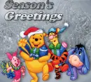 seasons greetings pooh & pals