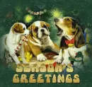 seasons greetings dogs