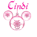 Mickey Ornament, Cindi 2