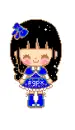 Blue girl