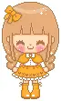 Orange girl