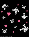 draw  skulls with heart