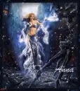 anna fairy in dark forest