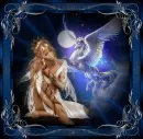 fairy with pegasus framed