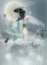annie glittered fairy with rose