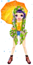Candybar doll