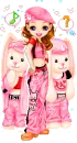 Candybar doll