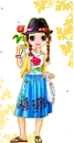 Candybar doll