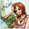 Nami reading