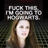 Bella goes to Hogwarts