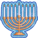 Hannukah candles