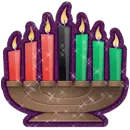 Hannukah candles