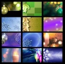 christmas ornaments background