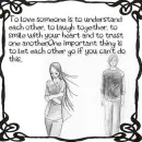 To let go...
